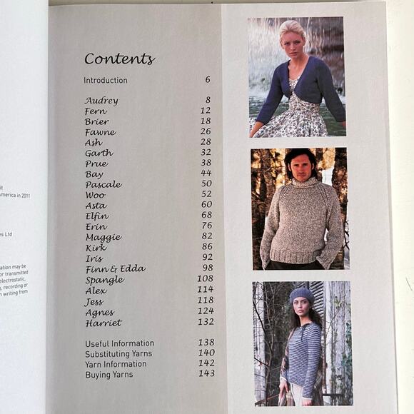 Vintage Designs & Hearfelt Kim Hargreaves Knitting Books Cottagecore Whimsigoth - Picture 3 of 13